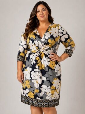Plus size Dress, London Times, sz. 2X